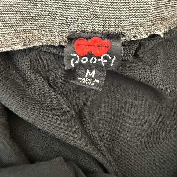 Poof! High Low Ruffle Maxi Skirt Heather Gray Boho Y2K Flowy Asymmetrical Hem| M - Picture 4 of 10